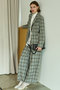 Two Tuck Curve Wide Tapered Pants/2タックカーブワイドテーパードパンツ メゾンスペシャル/MAISON SPECIAL