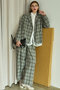 Two Tuck Curve Wide Tapered Pants/2タックカーブワイドテーパードパンツ メゾンスペシャル/MAISON SPECIAL