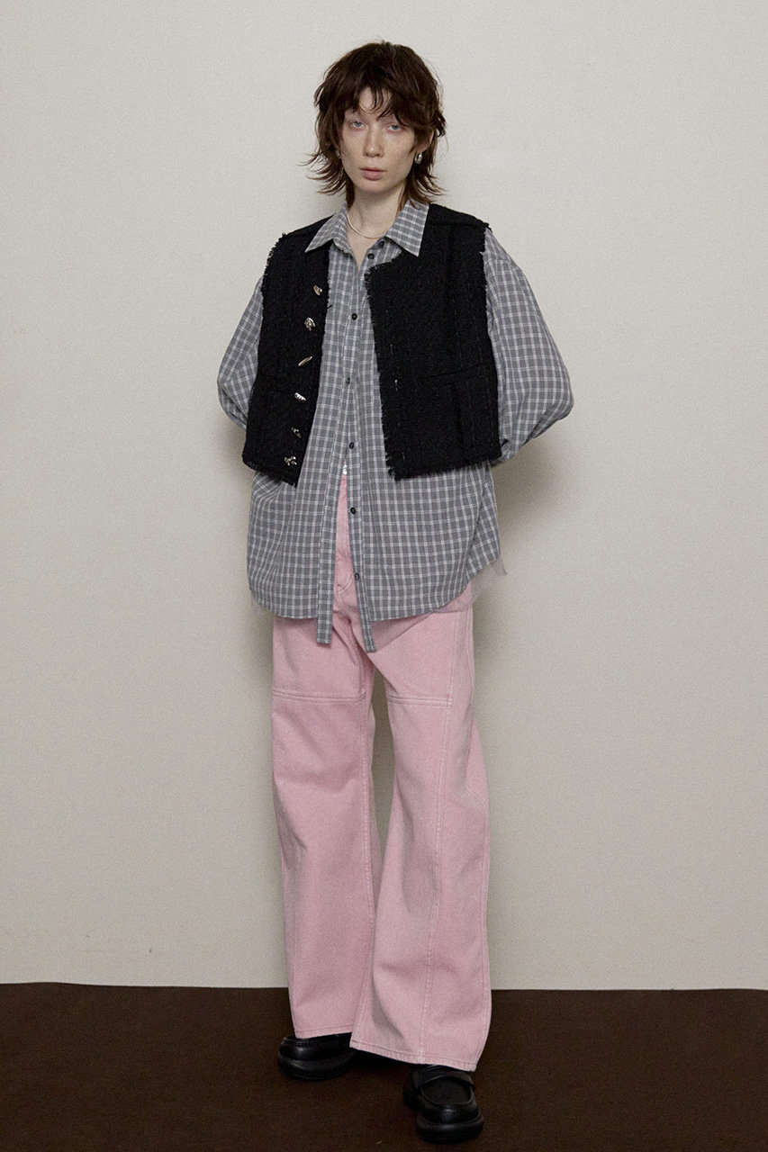 MAISON SPECIAL(メゾンスペシャル)｜Curve Silhouette Pants