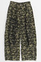 【予約販売】Flower Camouflage Curve Pants/フラワーカモフラージュカーブパンツ メゾンスペシャル/MAISON SPECIAL KHK(カーキ)