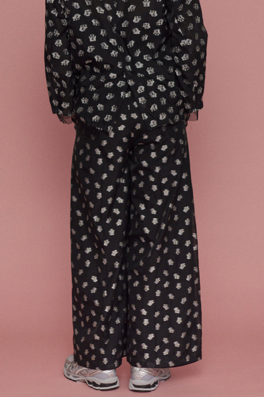MAISON SPECIAL(メゾンスペシャル)｜Sheer Jacquard Easy Pants