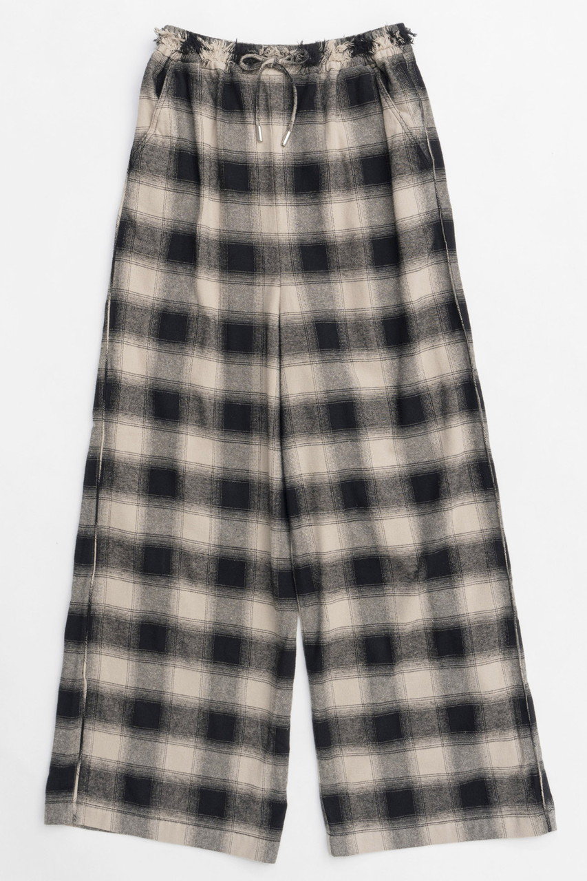 Plaid Pattern Easy Pants/チェックイージーパンツ