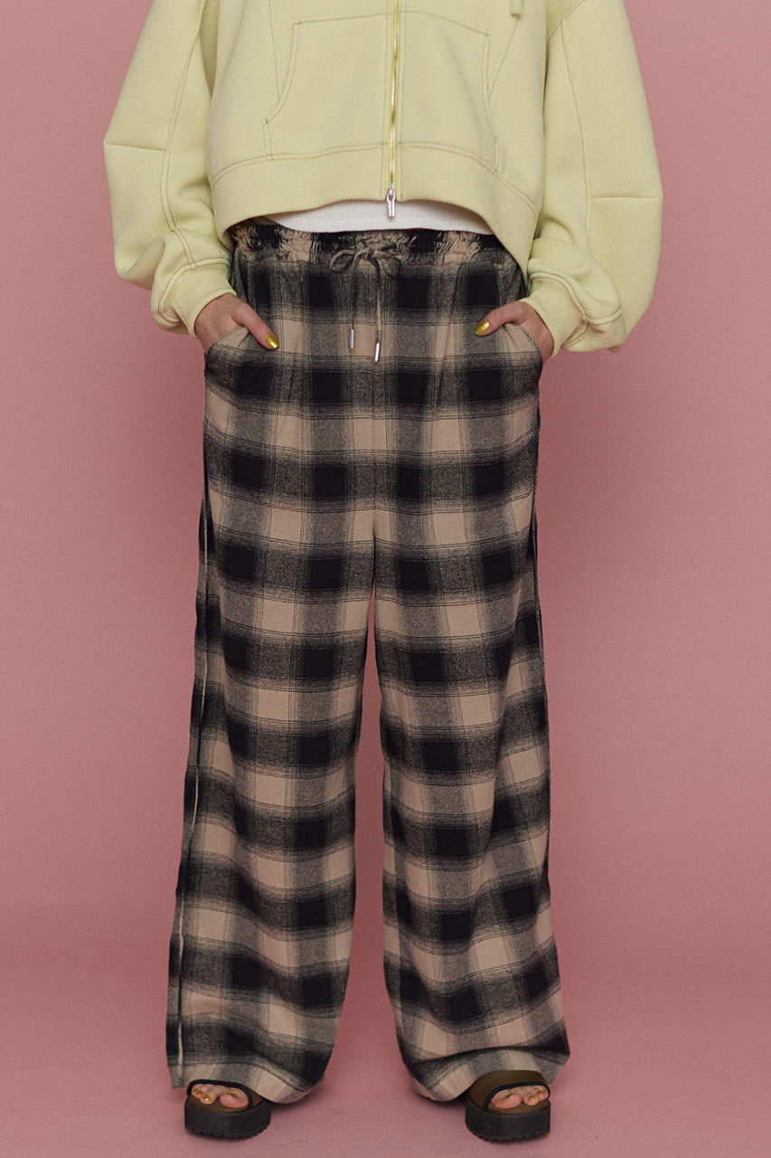 MAISON SPECIAL(メゾンスペシャル)｜Plaid Pattern Easy Pants