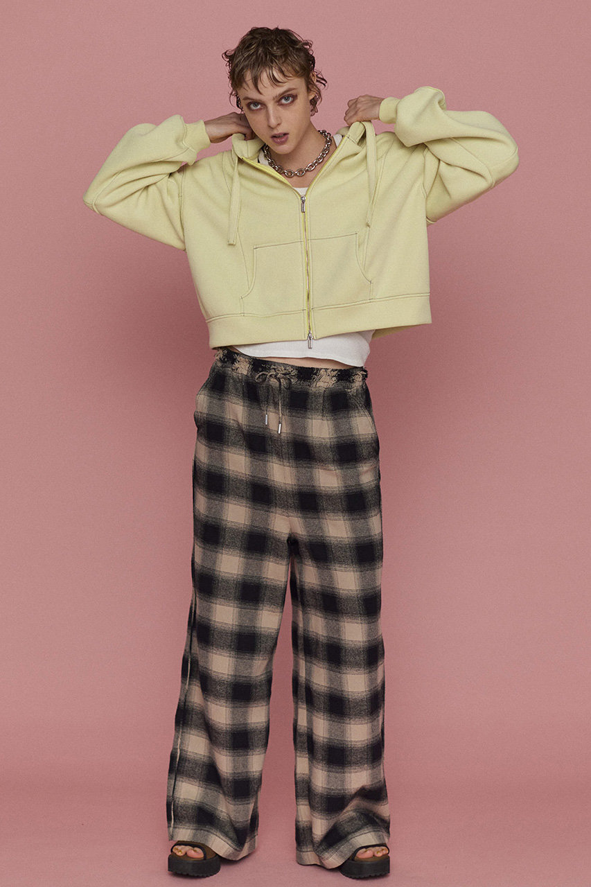 MAISON SPECIAL(メゾンスペシャル)｜Plaid Pattern Easy Pants