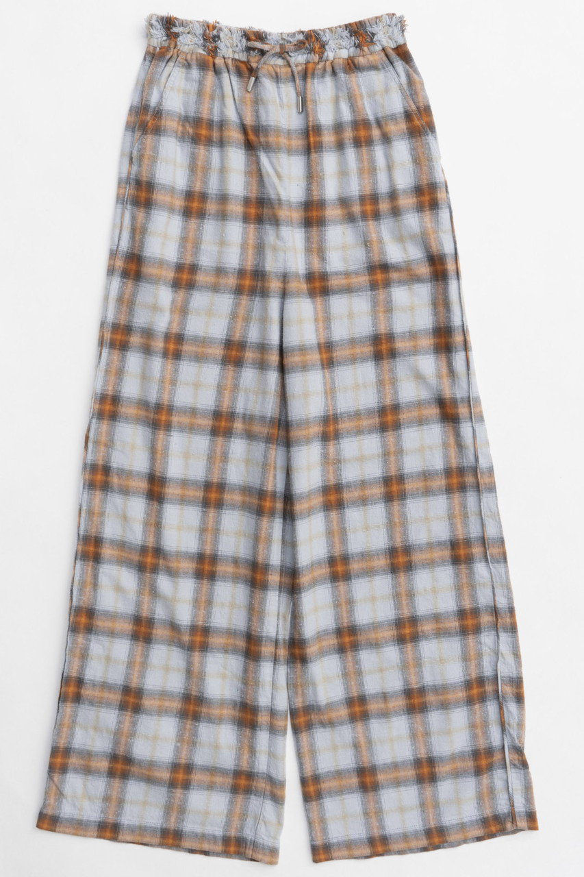 メゾンスペシャル/MAISON SPECIALの【予約販売】Plaid Pattern Easy Pants/チェックイージーパンツ(BLU(ブルー)/21251465704)