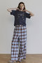 【予約販売】Plaid Pattern Easy Pants/チェックイージーパンツ メゾンスペシャル/MAISON SPECIAL