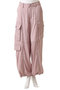Zip Design Satin Cargo Pants/ジップサテンカーゴパンツ メゾンスペシャル/MAISON SPECIAL