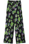 Floral Pattern Pleated Easy Pants/フラワープリーツイージーパンツ メゾンスペシャル/MAISON SPECIAL BLK(ブラック)