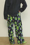 Floral Pattern Pleated Easy Pants/フラワープリーツイージーパンツ メゾンスペシャル/MAISON SPECIAL