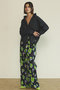 Floral Pattern Pleated Easy Pants/フラワープリーツイージーパンツ メゾンスペシャル/MAISON SPECIAL