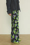 Floral Pattern Pleated Easy Pants/フラワープリーツイージーパンツ メゾンスペシャル/MAISON SPECIAL