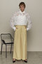 Motif Super Wide Double Waisted Pants/モチーフスーパーワイドダブルウエストパンツ メゾンスペシャル/MAISON SPECIAL