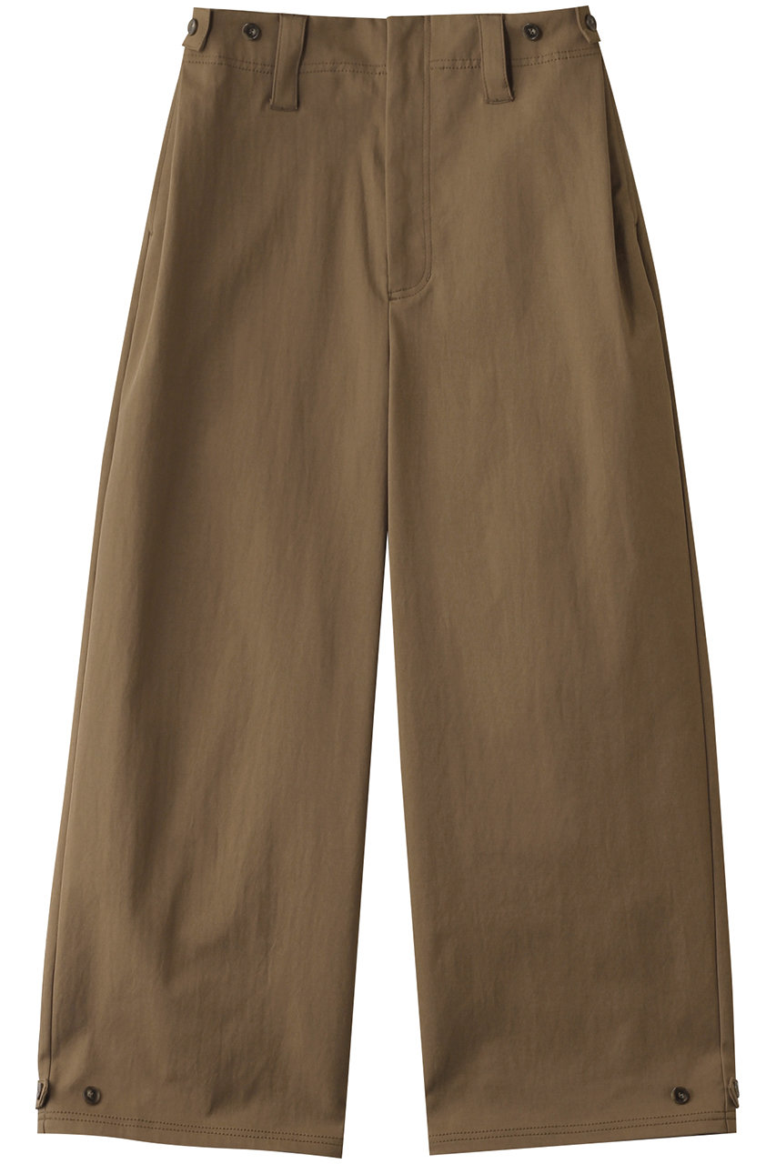 メゾンスペシャル/MAISON SPECIALのCocoon Silhouette Chino Wide Pants/コクーンチノワイドパンツ(BGE(ベージュ)/21251465804)