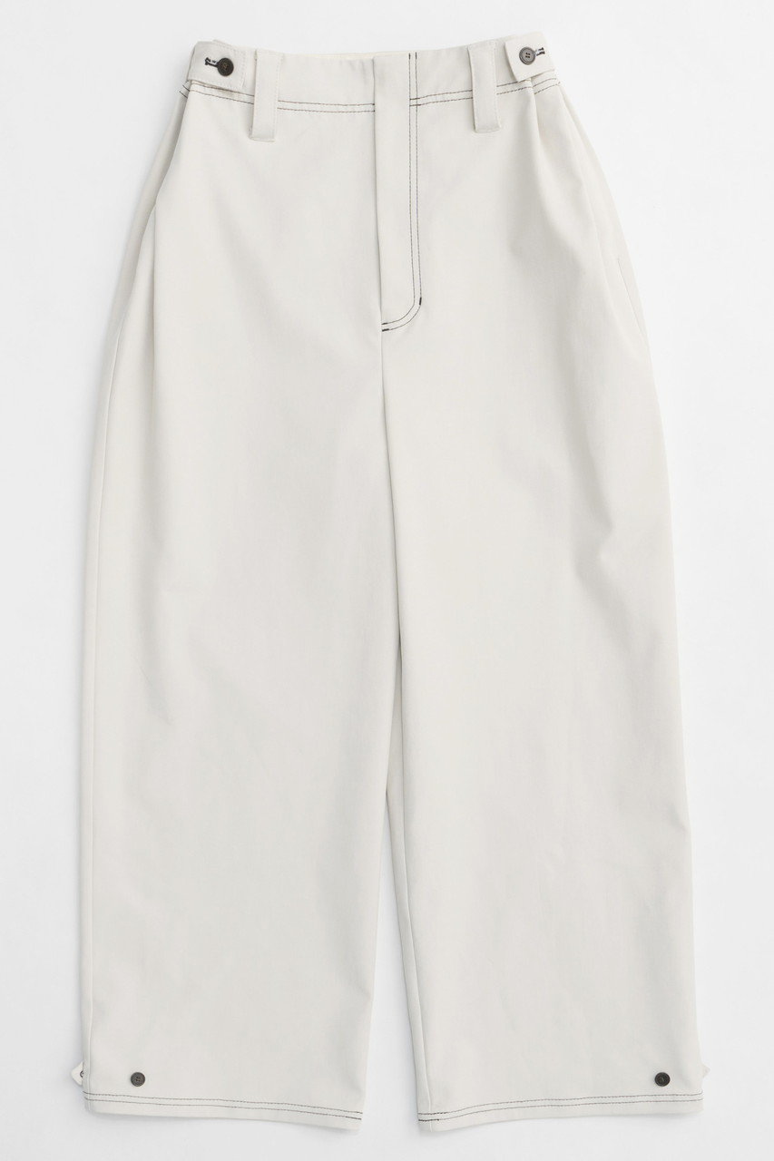 メゾンスペシャル/MAISON SPECIALのCocoon Silhouette Chino Wide Pants/コクーンチノワイドパンツ(O.WHT(オフホワイト)/21251465804)