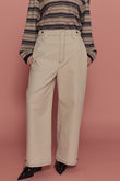 Cocoon Silhouette Chino Wide Pants/コクーンチノワイドパンツ