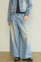 【予約販売】Waist Tuck Wide Denim Pants/ウエストタックワイドデニムパンツ メゾンスペシャル/MAISON SPECIAL