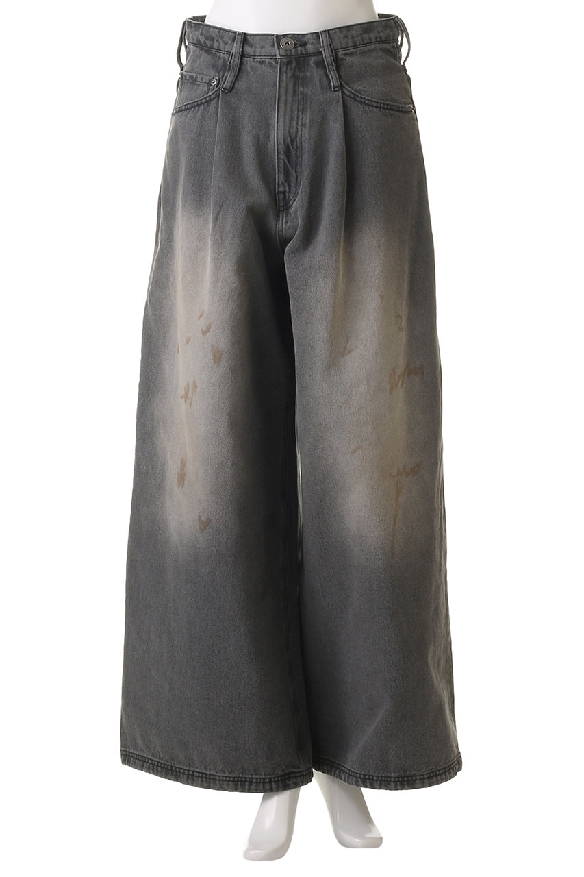 MAISON SPECIAL(メゾンスペシャル)｜Waist Tuck Wide Denim Pants