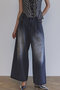 【予約販売】Waist Tuck Wide Denim Pants/ウエストタックワイドデニムパンツ メゾンスペシャル/MAISON SPECIAL