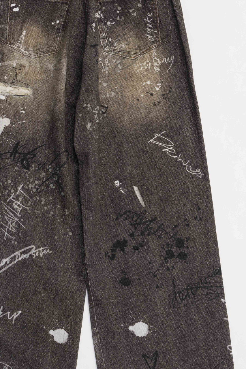 モノグラムプリントデニム【MAISON SPECIAL/メゾンスペシャル】 MAISON SPECIAL（メゾンスペシャル）の「Monogram Print Denim