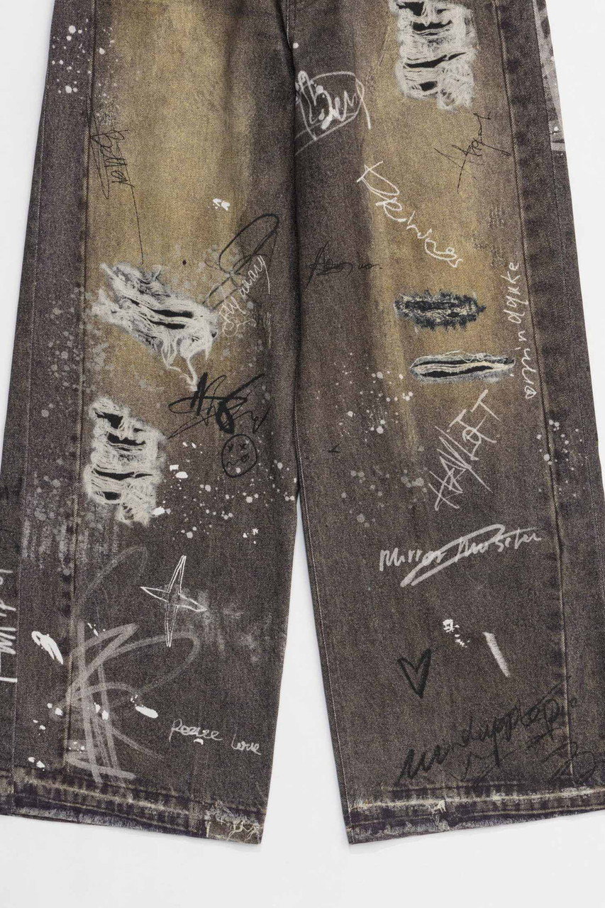 MAISON SPECIAL(メゾンスペシャル)｜Denim Print Pants/デニム