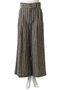 Stripe Tack Wide Silhouette Pants/ストライプタックワイドパンツ メゾンスペシャル/MAISON SPECIAL