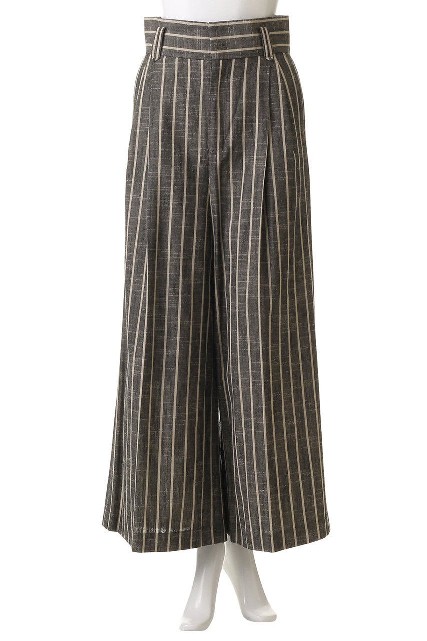 MAISON SPECIAL(メゾンスペシャル)｜Stripe Tack Wide Silhouette