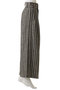Stripe Tack Wide Silhouette Pants/ストライプタックワイドパンツ メゾンスペシャル/MAISON SPECIAL