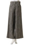 Stripe Tack Wide Silhouette Pants/ストライプタックワイドパンツ メゾンスペシャル/MAISON SPECIAL