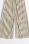 【予約販売】Stripe Tack Wide Silhouette Pants/ストライプタックワイドパンツ メゾンスペシャル/MAISON SPECIAL