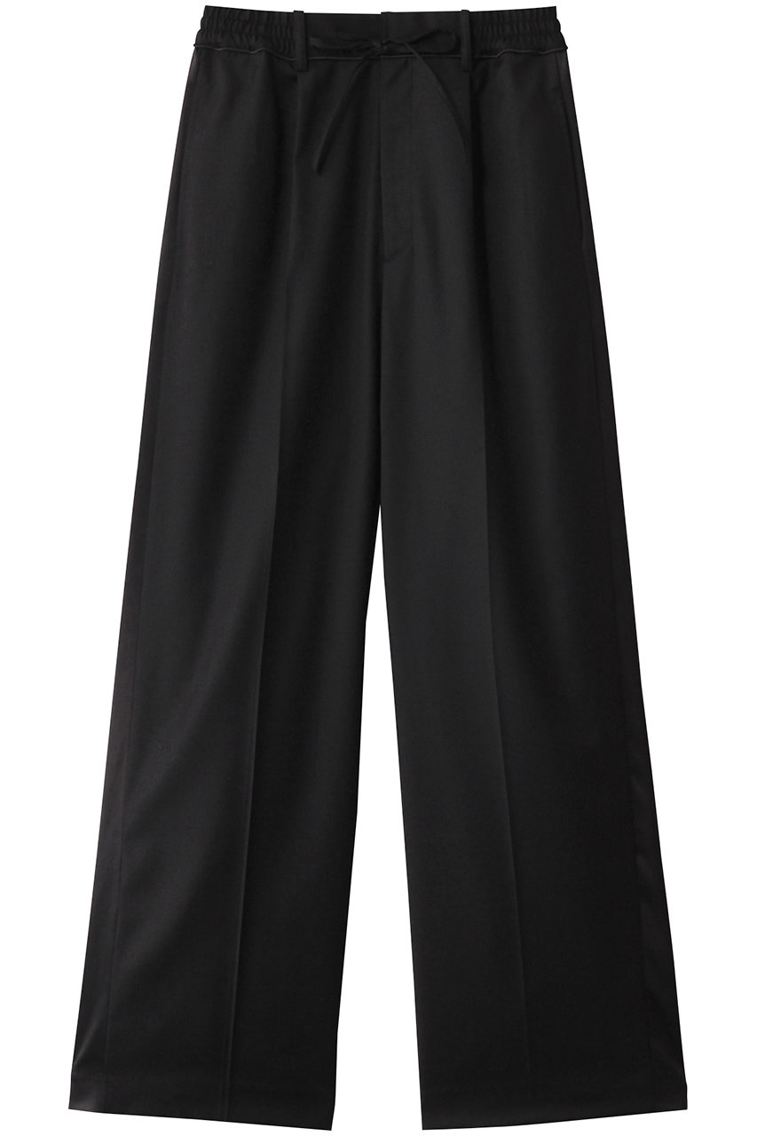 メゾンスペシャル/MAISON SPECIALのSide Line Pin Straight Pants/サイドラインピンストレートパンツ(BLK(ブラック)/21251466001)