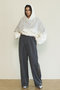 Side Line Pin Straight Pants/サイドラインピンストレートパンツ メゾンスペシャル/MAISON SPECIAL