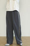 Side Line Pin Straight Pants/サイドラインピンストレートパンツ メゾンスペシャル/MAISON SPECIAL