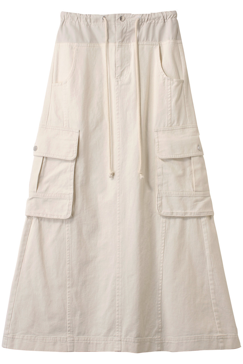 メゾンスペシャル/MAISON SPECIALのUtility Skirt/ユーティリティースカート(WHT(ホワイト)/21251515301)