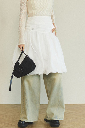 メゾンスペシャル/MAISON SPECIALのBallon Silhouette Skirt/バルーンスカート(110700/110702)