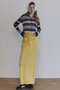 【予約販売】Cotton Material Ribbed Maxi Skirt/コットンリブマキシスカート メゾンスペシャル/MAISON SPECIAL