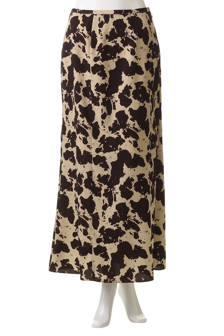 掲載5日迄メゾンスペシャルCOW Printedスカート36 MAISON SPECIAL(メゾンスペシャル)｜COW Printed Maxi Skirt/COW