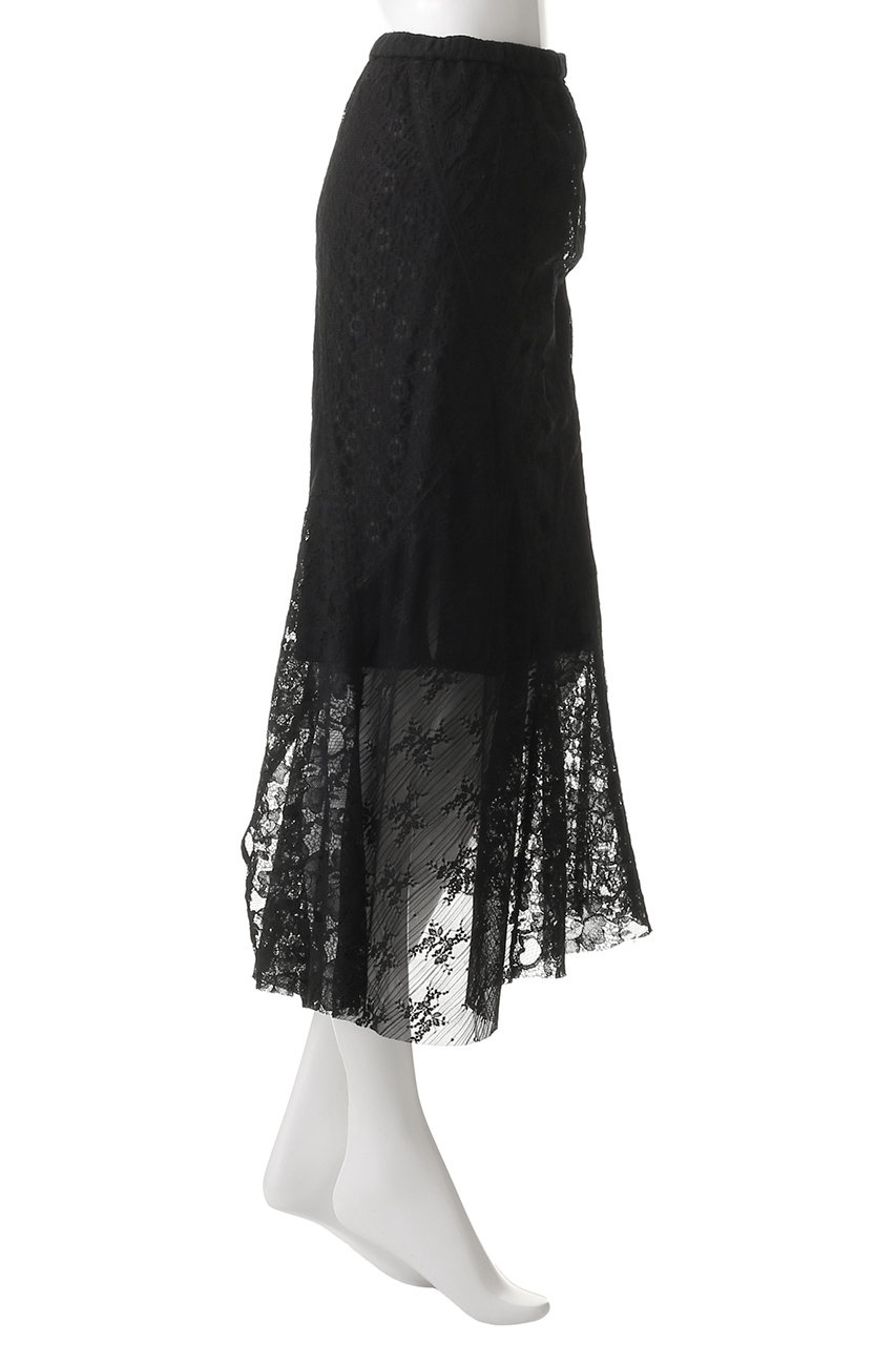 MAISON SPECIAL(メゾンスペシャル)｜Lace Fabric Docking Skirt/レース