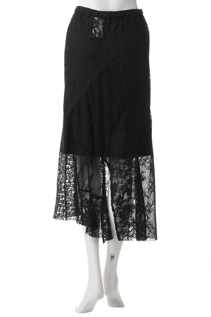 MAISON SPECIAL(メゾンスペシャル)｜Lace Fabric Docking Skirt/レース