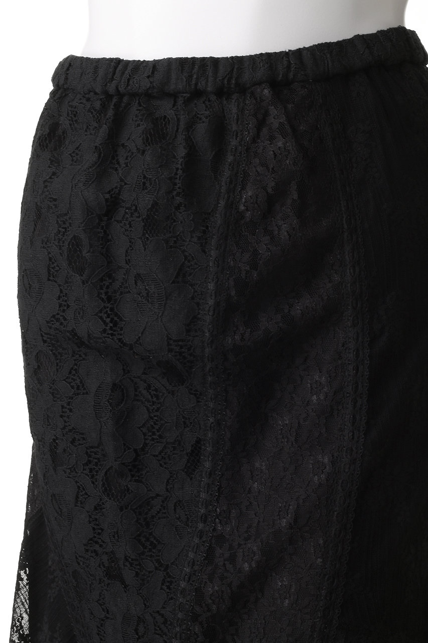 MAISON SPECIAL(メゾンスペシャル)｜Lace Fabric Docking Skirt/レース