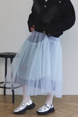 Layered A-line Slirt/レイヤードAラインスカート