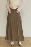 Pleated Maxi Skirt/プリーツマキシスカート