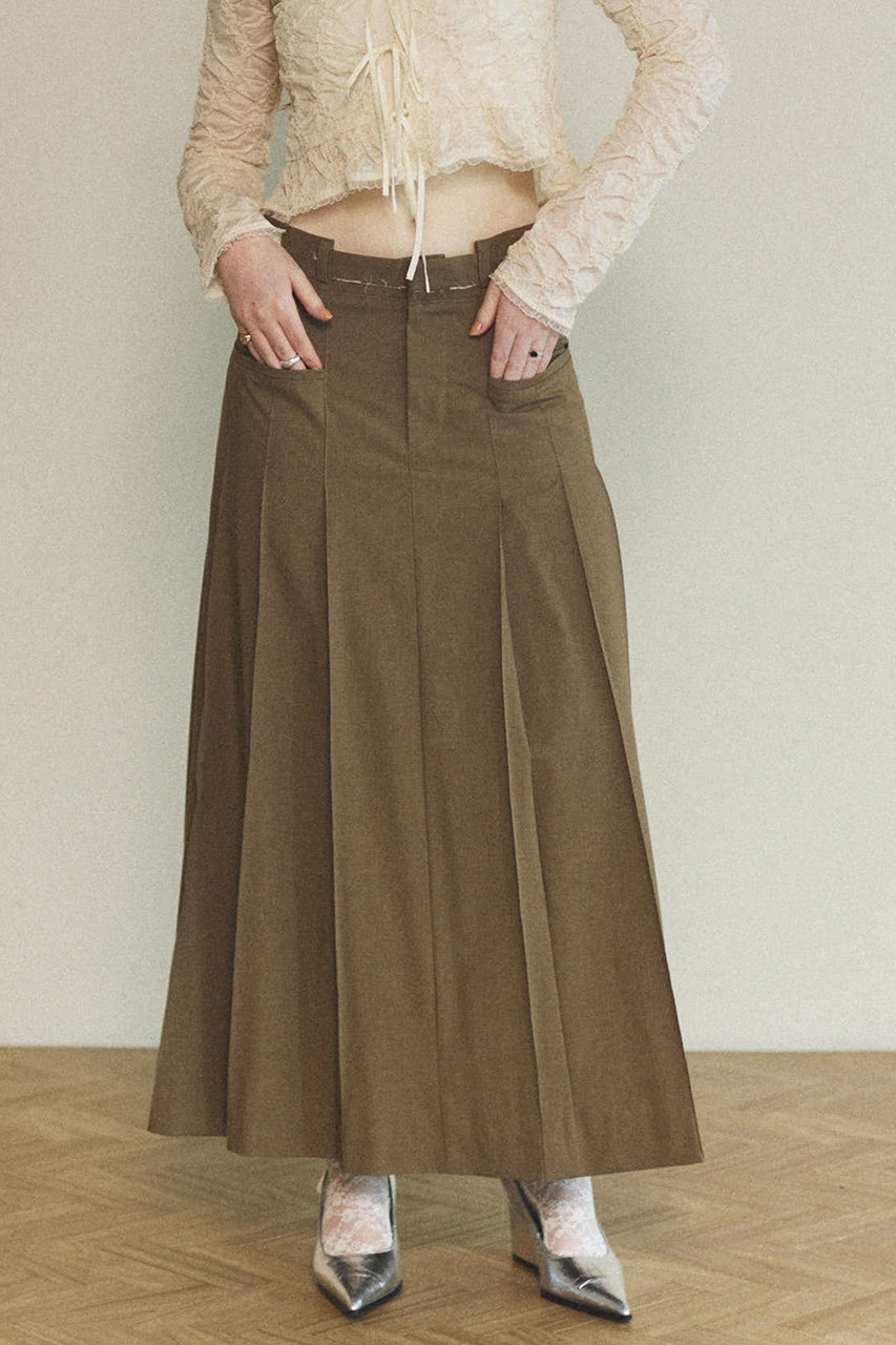 MAISON SPECIAL(メゾンスペシャル)｜Pleated Maxi Skirt/プリーツ