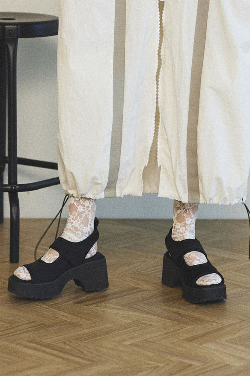 MAISON SPECIAL(メゾンスペシャル)｜Volume Sole Stretch Sandals