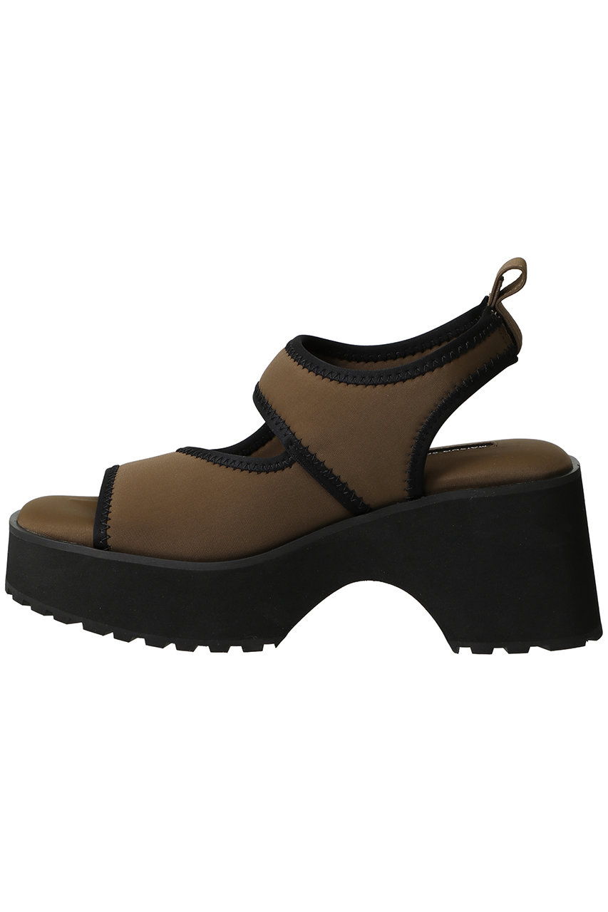 MAISON SPECIAL ボリュームソール ミュール スウェード ブラウン MAISON SPECIAL ボリュームソール ミュール スウェード ブラウン