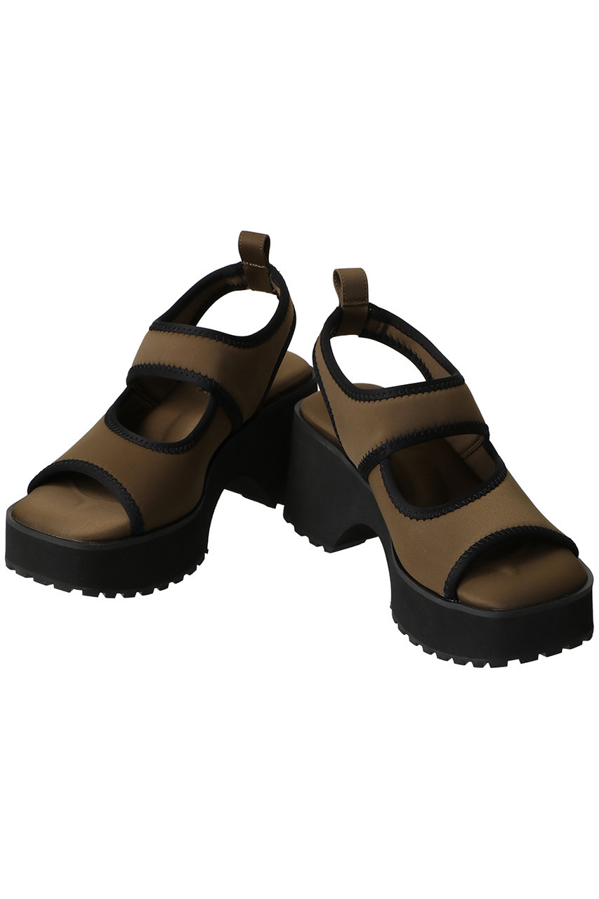 MAISON SPECIAL(メゾンスペシャル)｜Volume Sole Stretch Sandals