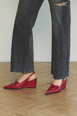 Lace Up Pointed Pumps/レースアップポインテッドパンプス