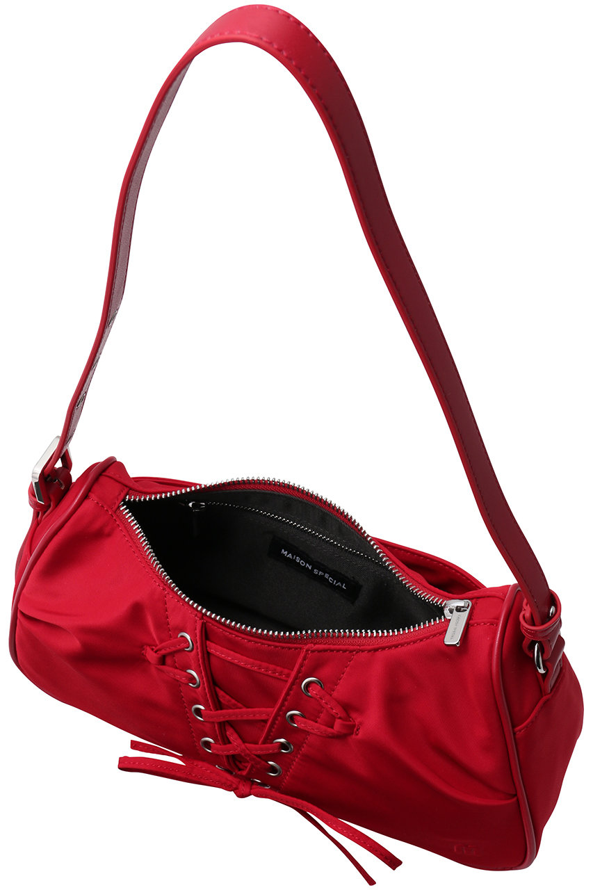 MAISON SPECIAL(メゾンスペシャル)｜Lace Up Saddle Bag/レースアップ