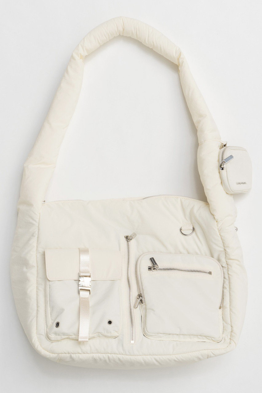 メゾンスペシャル/MAISON SPECIALの【予約販売】Out Pocket Puffer Big Size Bag/アウトポケットパッファービッグバッグ(WHT(ホワイト)/21251615507)