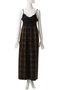 Plaid Lace Camisole All-In-One/チェックレースキャミオールインワン メゾンスペシャル/MAISON SPECIAL