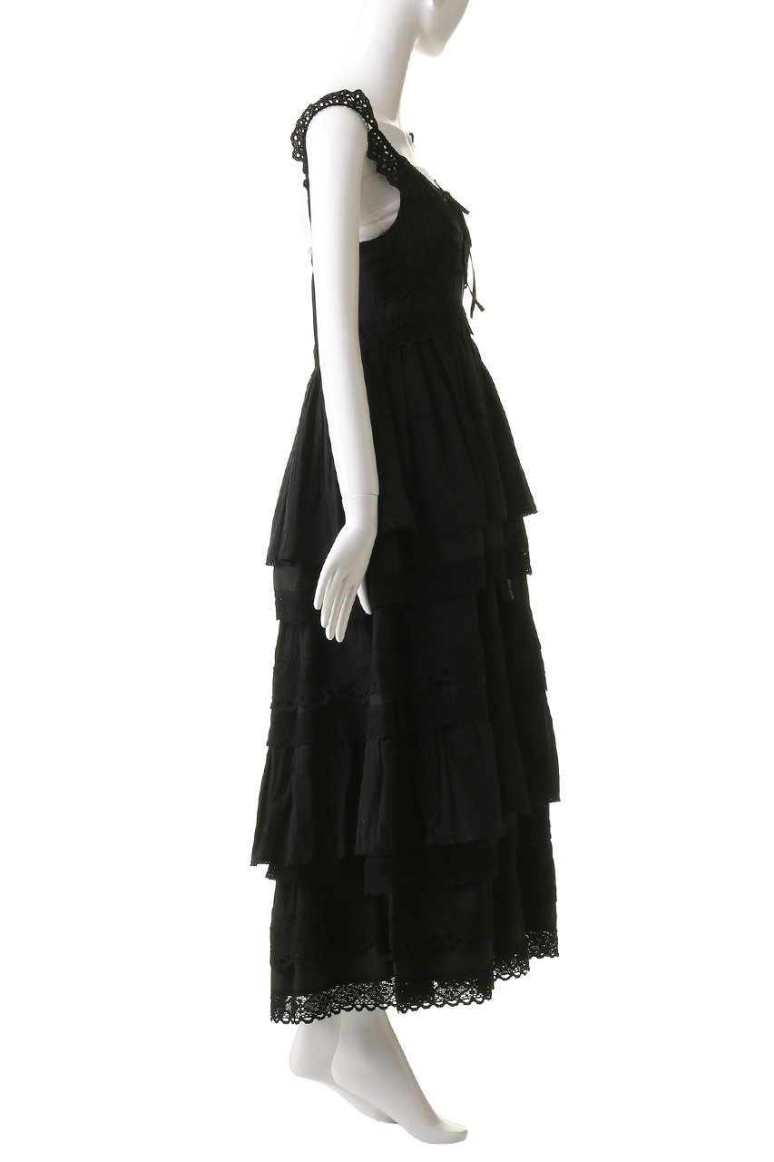 メゾンスペシャル レースファブリックドッキングスカート SALE】Lace Fabric Docking Skirt